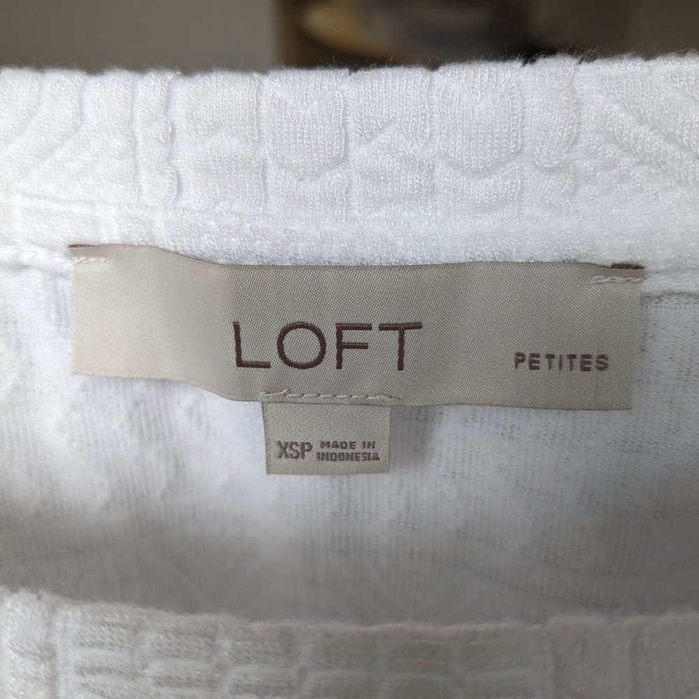 Loft Petites Patterned Blouse - Picture 6 of 10